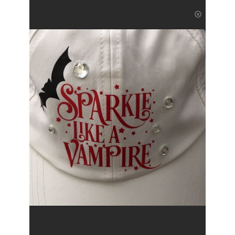 Sparkle Like A Vampire Cap/Hat - Picture 2 of 4